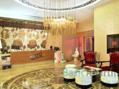 Residential quarter Luxury apartment with furniture in Azura Park, Mahmutlar