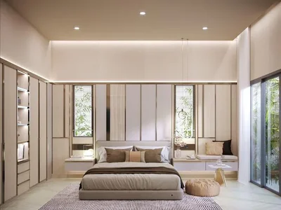 Residential complex New complex of stylish villas with gardens and swimming pools, Pattaya, Thailand