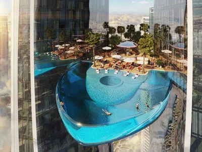 Zespół mieszkaniowy Safa Two de GRISOGONO — futuristic residential complex by DAMAC with designer finishes at the edge of Business Bay, Dubai