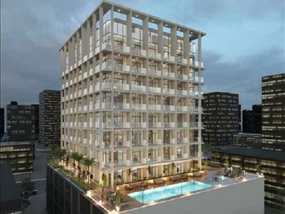 Жилой комплекс Новая резиденция Hyde Walk Residence с бассейном рядом с Шейх-Зайед-Роад, Al Satwa, Дубай, ОАЭ
