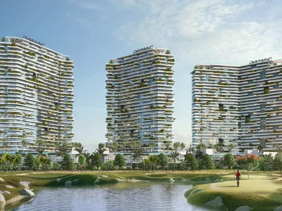Apartment building 1BR | Golf Greens | Damac Hills 