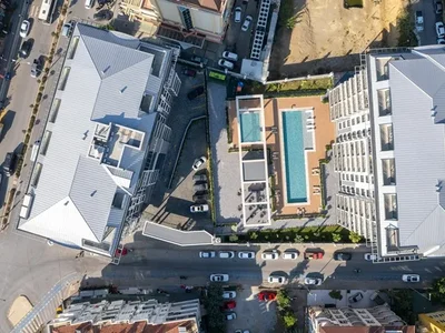 Zespół mieszkaniowy Apartment 1+1 in the PREMIUM CLASS complex Royal Towers in the center of Alanya.