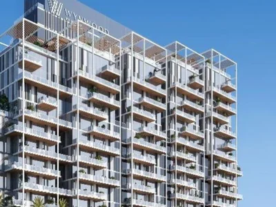 Residential complex New Wynwood Residence with swimming pools and a gym, 5 minutes from a yacht club and beaches, Dubai Islands, Dubai, UAE