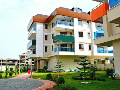 Residential quarter Trio City Blue in Oba, Alanya