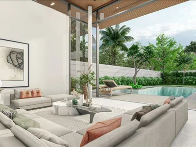 Wohnanlage New complex of modern villas with swimming pools close to the beach and an international school, Phuket, Thailand