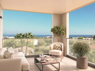 Zespół mieszkaniowy New complex with a swimming pool, gardens and a parking near the hospital, Antibes, Cote d'Azur, France