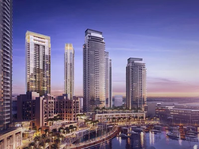 Complexe résidentiel Creekside 18 — luxury apartments in a residence by Emaar with a panoramic view, swimming pools and a gym near the marina in Dubai Creek Harbour