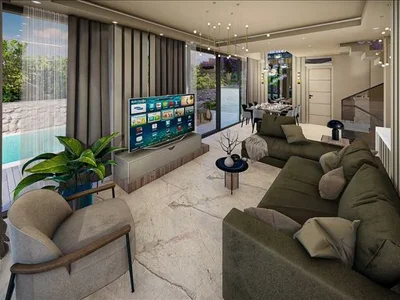 Complexe résidentiel Complex of villas with a panoramic view and swimming pools, Kalkan, Turkey