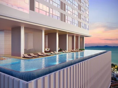 Zespół mieszkaniowy Elite high-rise complex with first-class infrastructure near the beach in Jomtien, Thailand