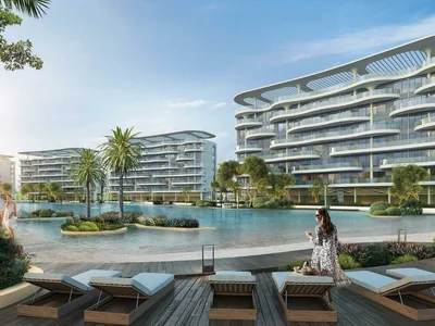 Wohnanlage Low-rise residential complex surrounded by lagoons and gardens, in the picturesque green neighbourhood of Damac Hills, Dubai, UAE