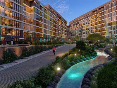 Residential complex New residence with a swimming pool and restaurants close to the airport, Istanbul, Turkey