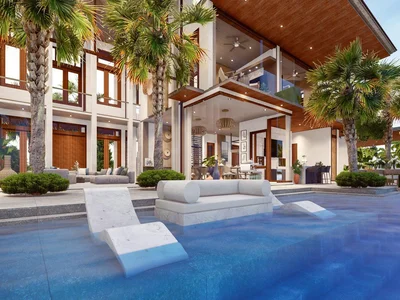 Complejo residencial New luxury complex of villas with a panoramic sea view and swimming pools close to the beaches and the airport, Phuket, Thailand