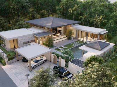Wohnanlage Residential complex of first-class villas with private pools, Phuket, Thailand