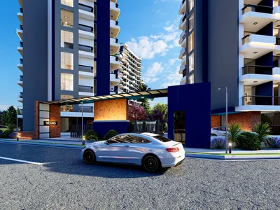 Wohnanlage Flats in a new complex with water park and cinema 500 m from the sea, Erdemli, Mersin, Turkey