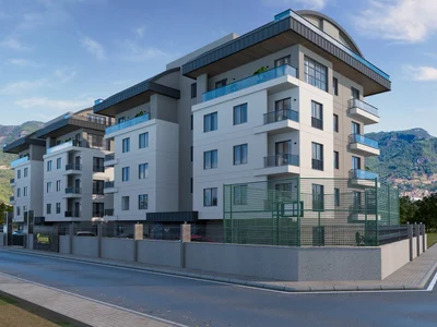 Dzielnica mieszkaniowa New Apartments in Quiet Surroundings of Alanya Oba