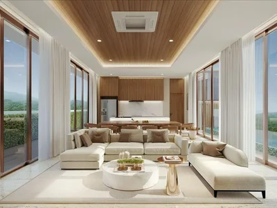 Residential complex New complex of villas with swimming pools and gardens close to the main attractions of Phuket, Thailand