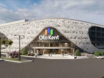 Zespół mieszkaniowy Complex with a commercial center close to the airport and the center of Aksu, Turkey