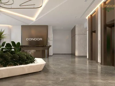 Zespół mieszkaniowy Luxury residential complex Golf Links 18 in Dubai Sports City area, UAE