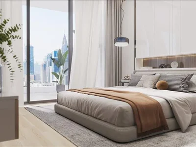 Residential complex New Ocean Pearl Residence with swimming pools close to the canal and Dubai Creek, Dubai Islands, Dubai, UAE