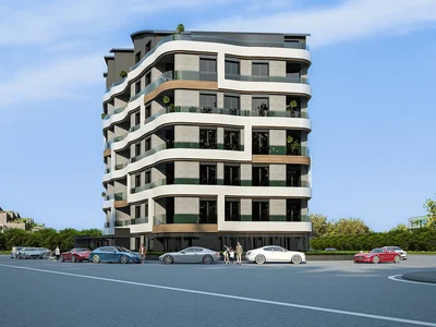 Wohngebäude Wohnungen in Gehweite zum Meer im City-Nest-Projekt