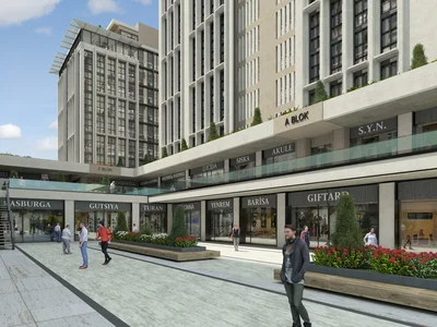 Zespół mieszkaniowy Residential complex near parks, shopping centres and metrobus station, Beylikdüzü, Istanbul, Turkey