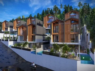 Villa For Sale New Villas Project in Alanya for Turkish Citizenship