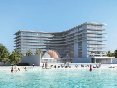 Жилой комплекс Новая резиденция Armani Beach Residences с собственным пляжем и бассейнами, Palm Jumeirah, Дубай, ОАЭ