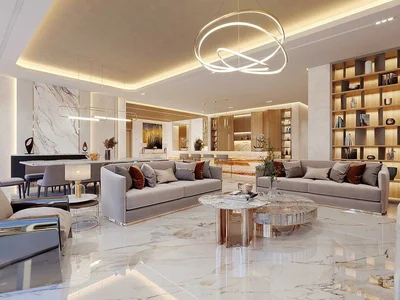 Residential complex New complex of villas South Bay with lagoons, beaches and a shopping mall, Dubai South, UAE