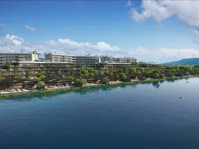 Zespół mieszkaniowy New complex of apartments and villas with a beach club surrounded by nature, Phuket, Thailand