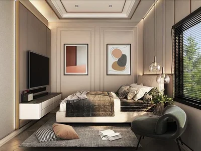 Residential complex New complex of villas with swimming pools and gardens, Pattaya, Thailand