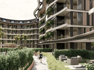 Zespół mieszkaniowy Residential complex with large spa centre, 350 meters to the sea, Oba, Alanya, Turkey