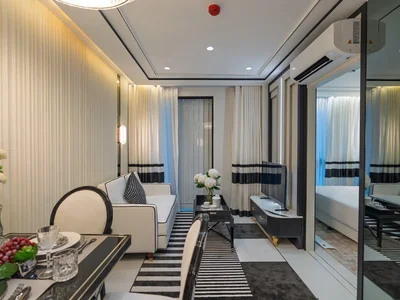Complexe résidentiel Luxury residential complex of furnished apartments 500 meters from Jomtien Beach in Pattaya, Thailand