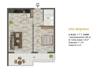 Zespół mieszkaniowy Apartment in the MNZ Gold City complex is 23,000 EUR cheaper than the developer.