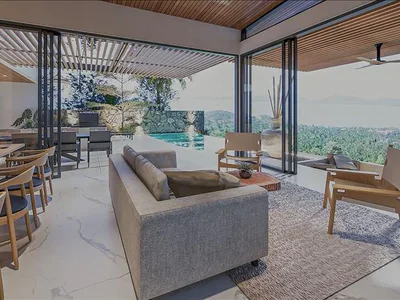 Complejo residencial New complex of villas with swimming pools and picturesque views close to the beaches, Samui, Thailand