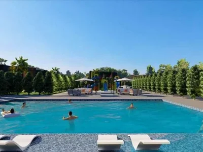 Complexe résidentiel New complex of villas with two swimming pools and around-the-clock security, Bodrum, Turkey