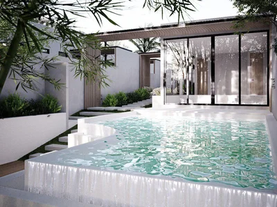 Zespół mieszkaniowy New villas with swimming pools and picturesque views, Bali, Indonesia
