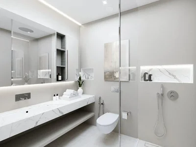 Complejo residencial New Amazonia Residence with a swimming pool and a co-working area, Al Jaddaf, Dubai, UAE