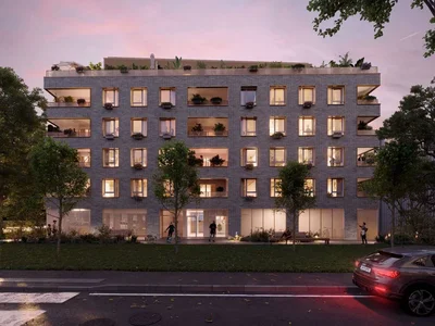 Zespół mieszkaniowy New residential complex next to the park in Creteil, Ile-de-France, France