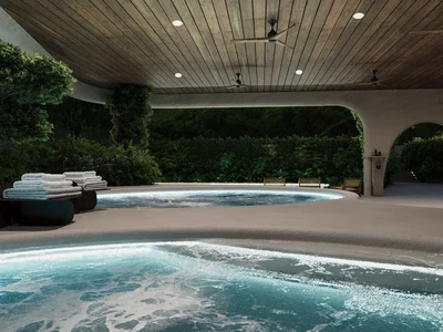 Wohnanlage Premium residence with a wellness center and a panoramic view of the ocean, Uluwatu, Bali, Indonesia