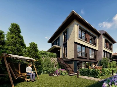 Zespół mieszkaniowy Residential complex with a swimming pool, green areas and a kids' playground, Sile, Turkey