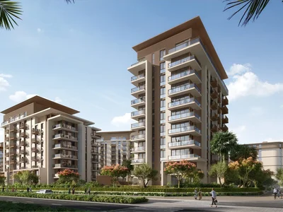 Wohnanlage New residence Riwa at MJL with a panoramic view in the exclusive green area of Umm Suqeim, Dubai, UAE