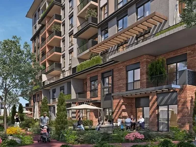 Residential complex Luxury apartments in the center of Istanbul in the Dap Yeni Levent complex.