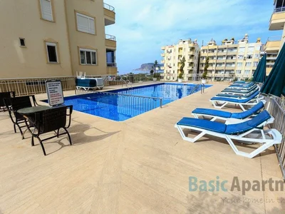 Dzielnica mieszkaniowa Seafront apartment with panoramic views in Tosmur Alanya