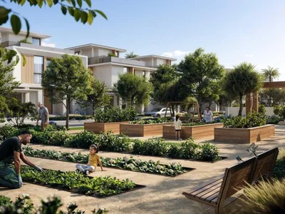 Complexe résidentiel New complex of modern villas Farm Grove in the prestigious area of the Valley, Dubai, UAE