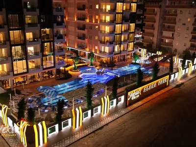 Wohnanlage Furnished 1+1 apartments in Yekta Alara Park complex.