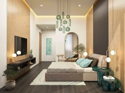 Wohnanlage New residence LAGOON views (Phase 2) with swimming pools, gardens and entertainment areas, Golf city (Damac Hills), Dubai, UAE