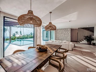 Zespół mieszkaniowy New complex of villas with swimming pools, terraces and sea views, Samui, Thailand