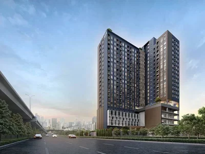 Жилой комплекс Готовые к заселению апартаменты рядом с автомагистралью, магазинами и университетом, Бангкок, Таиланд
