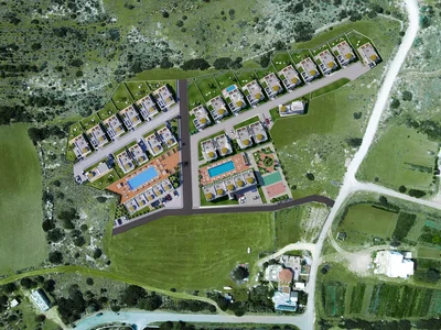 Residential quarter Green & Blue