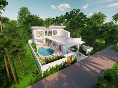 Complexe résidentiel New residential complex of villas with swimming pools and sea views, Choeng Mon, Samui, Thailand
